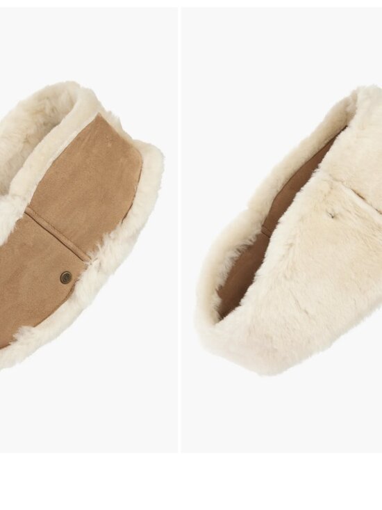 NWT UGG Genuine Shearling Reversible Headband